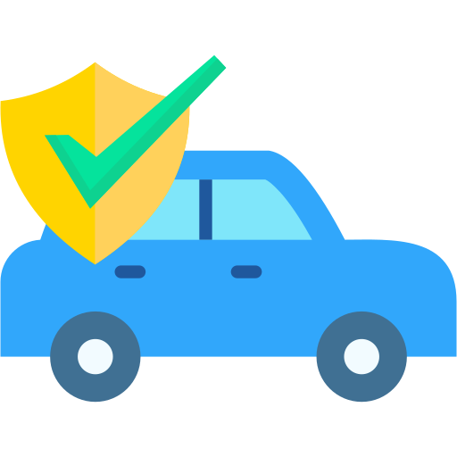 Разноцветный автомобить